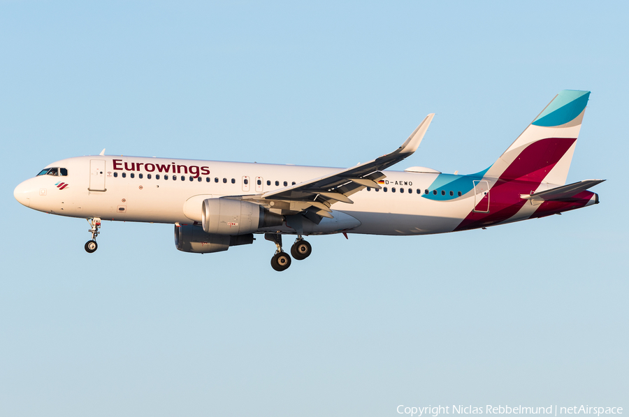 Eurowings Airbus A320-214 (D-AEWO) | Photo 318836