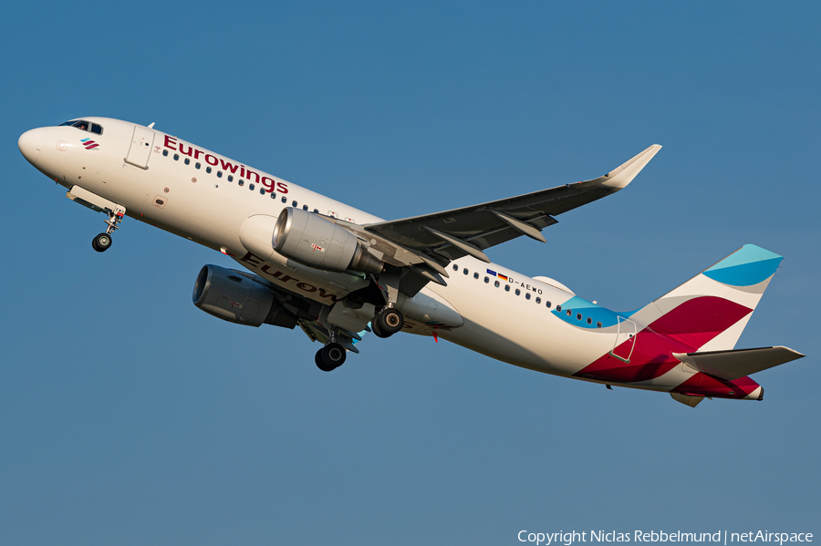 Eurowings Airbus A320-214 (D-AEWO) | Photo 398702