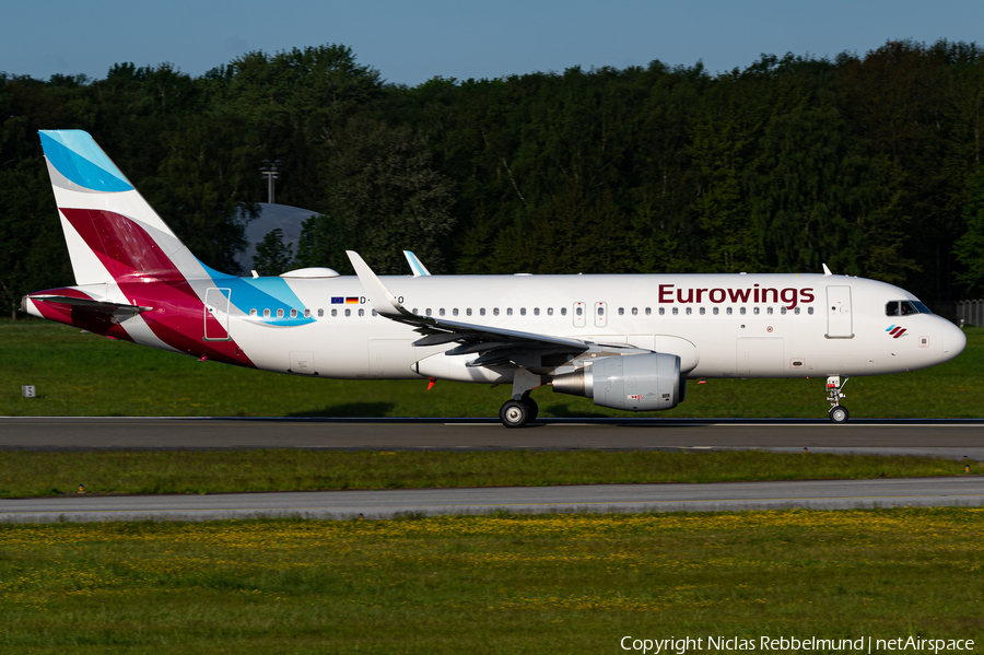 Eurowings Airbus A320-214 (D-AEWO) | Photo 448724