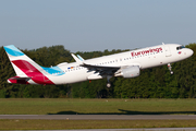 Eurowings Airbus A320-214 (D-AEWO) at  Hamburg - Fuhlsbuettel (Helmut Schmidt), Germany