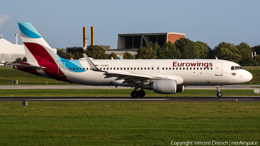 Eurowings Airbus A320-214 (D-AEWO) | Photo 529642