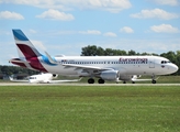 Eurowings Airbus A320-214 (D-AEWO) at  Munich, Germany