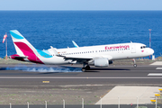 Eurowings Airbus A320-214 (D-AEWO) at  La Palma (Santa Cruz de La Palma), Spain