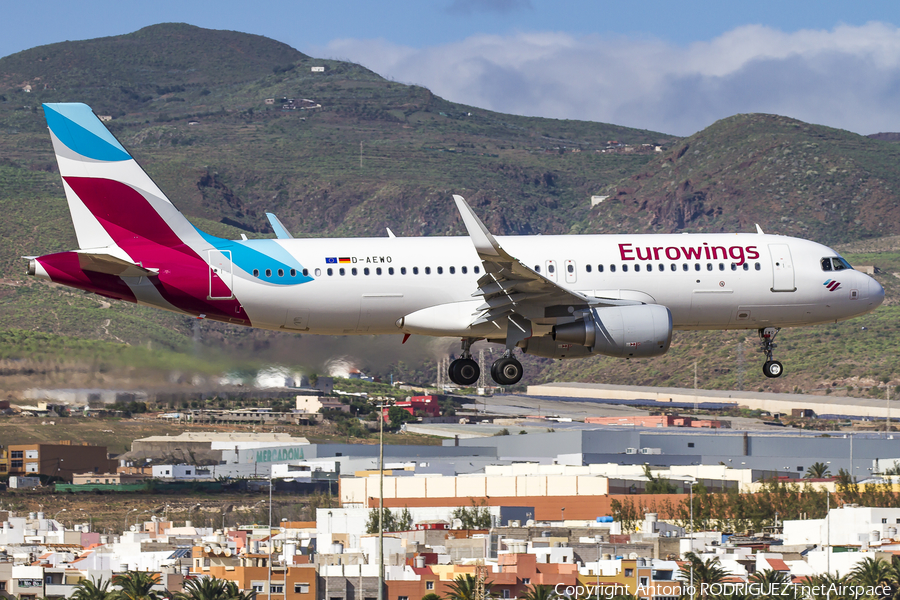 Eurowings Airbus A320-214 (D-AEWO) | Photo 133322