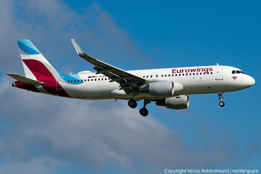 Eurowings Airbus A320-214 (D-AEWP) | Photo 456364