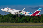 Eurowings Airbus A320-214 (D-AEWP) at  Hamburg - Fuhlsbuettel (Helmut Schmidt), Germany