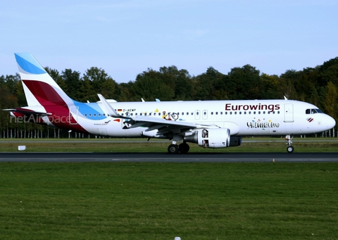 Eurowings Airbus A320-214 (D-AEWP) at  Hamburg - Fuhlsbuettel (Helmut Schmidt), Germany