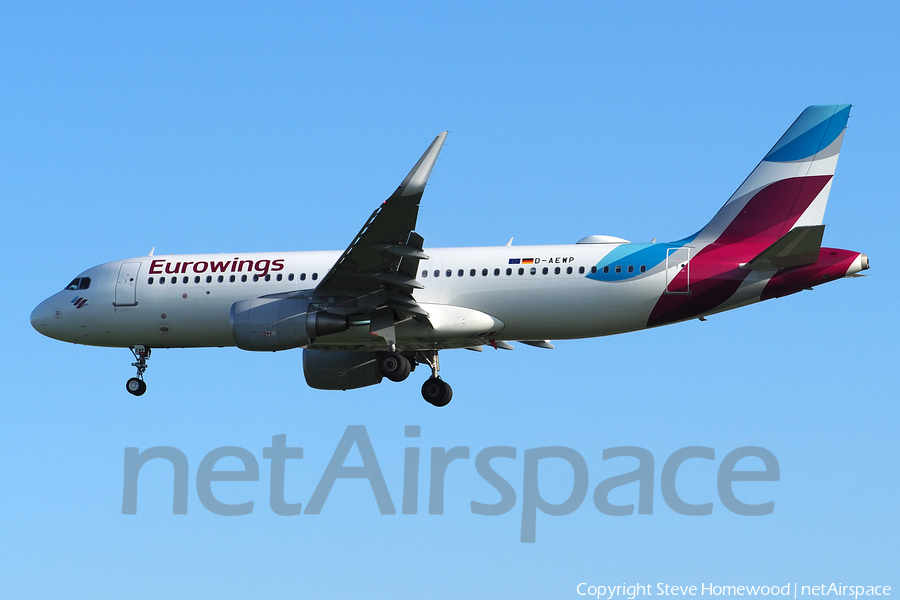 Eurowings Airbus A320-214 (D-AEWP) | Photo 189287