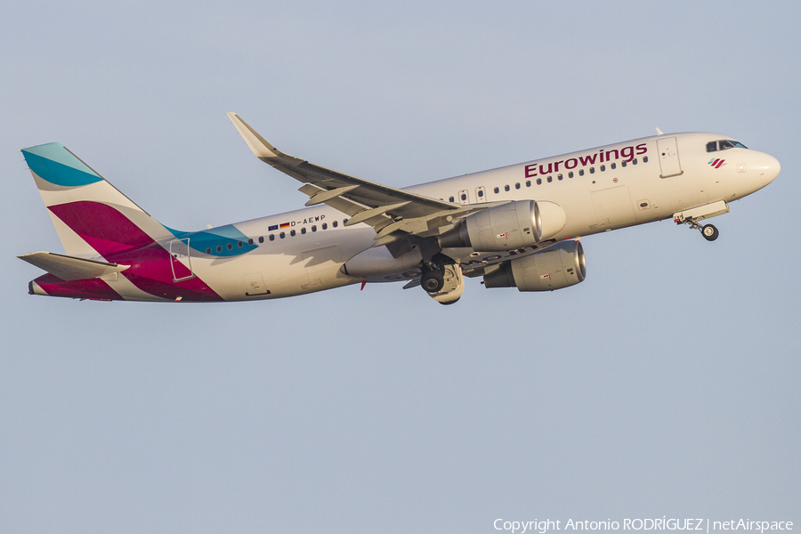 Eurowings Airbus A320-214 (D-AEWP) | Photo 137365