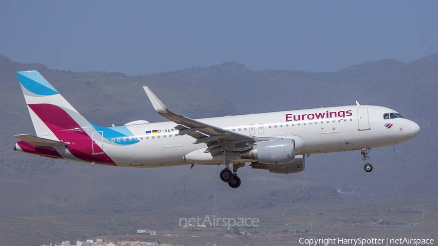 Eurowings Airbus A320-214 (D-AEWP) | Photo 332107