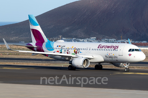 Eurowings Airbus A320-214 (D-AEWP) at  Tenerife Sur - Reina Sofia, Spain