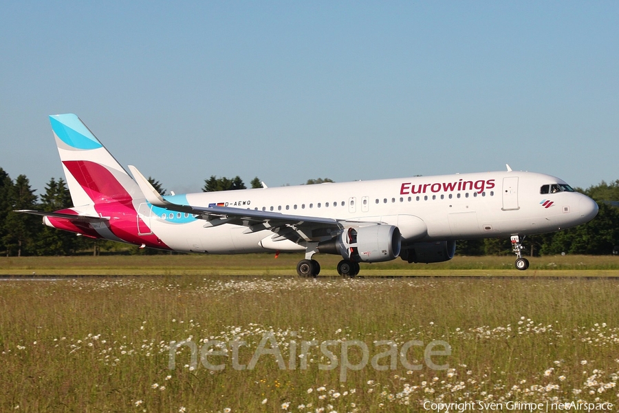 Eurowings Airbus A320-214 (D-AEWQ) | Photo 169462