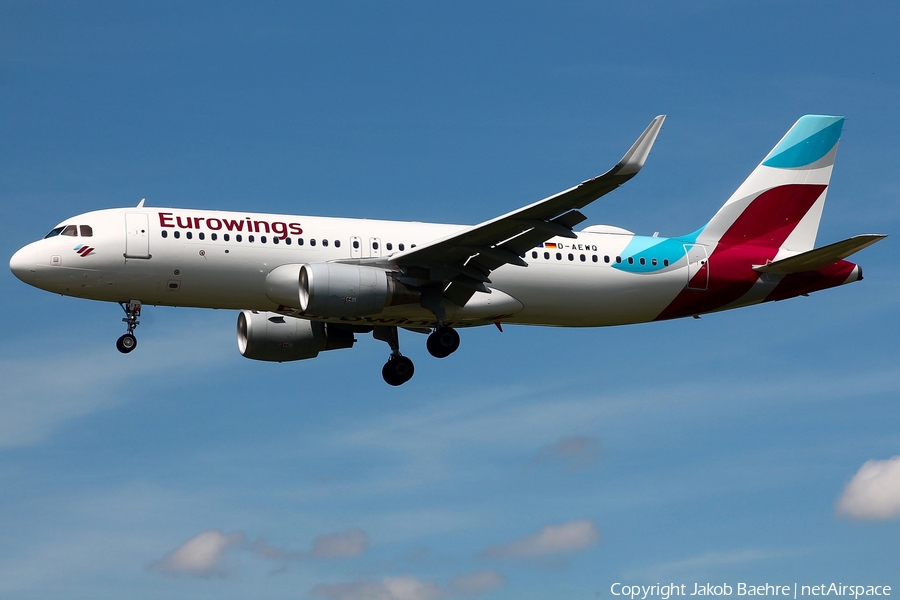 Eurowings Airbus A320-214 (D-AEWQ) | Photo 183141