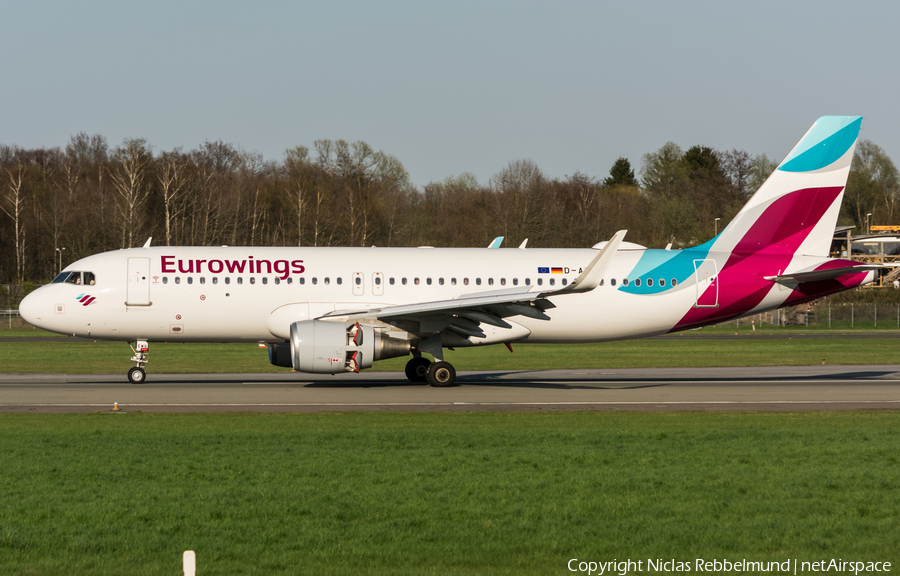 Eurowings Airbus A320-214 (D-AEWQ) | Photo 238595