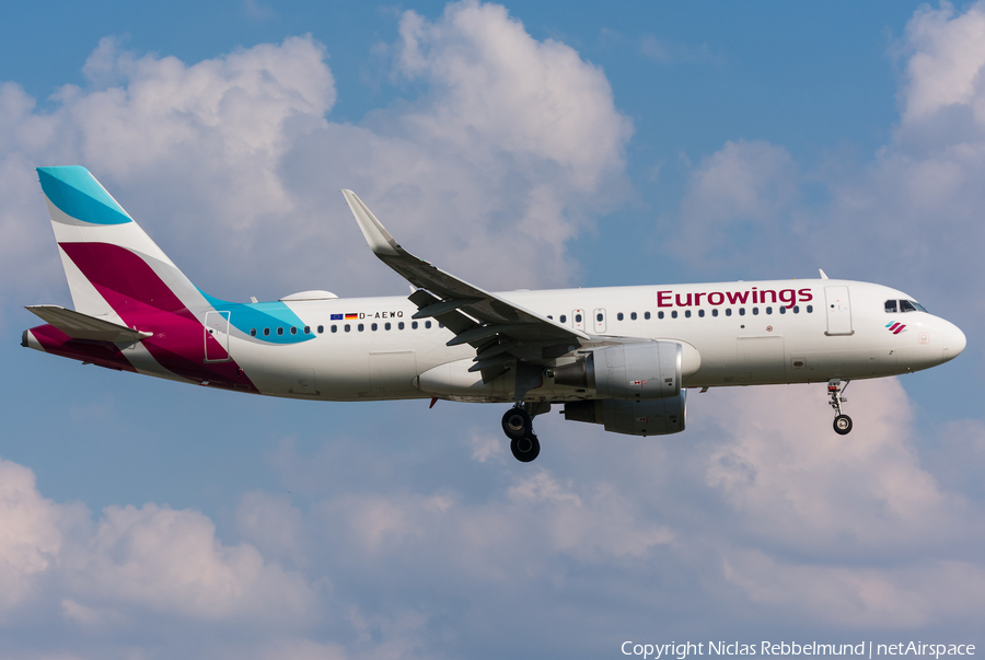 Eurowings Airbus A320-214 (D-AEWQ) | Photo 248894