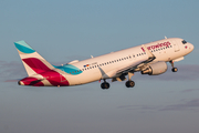 Eurowings Airbus A320-214 (D-AEWQ) at  Hamburg - Fuhlsbuettel (Helmut Schmidt), Germany