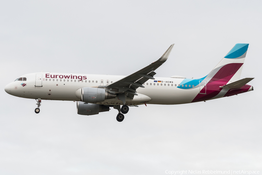 Eurowings Airbus A320-214 (D-AEWQ) | Photo 265911