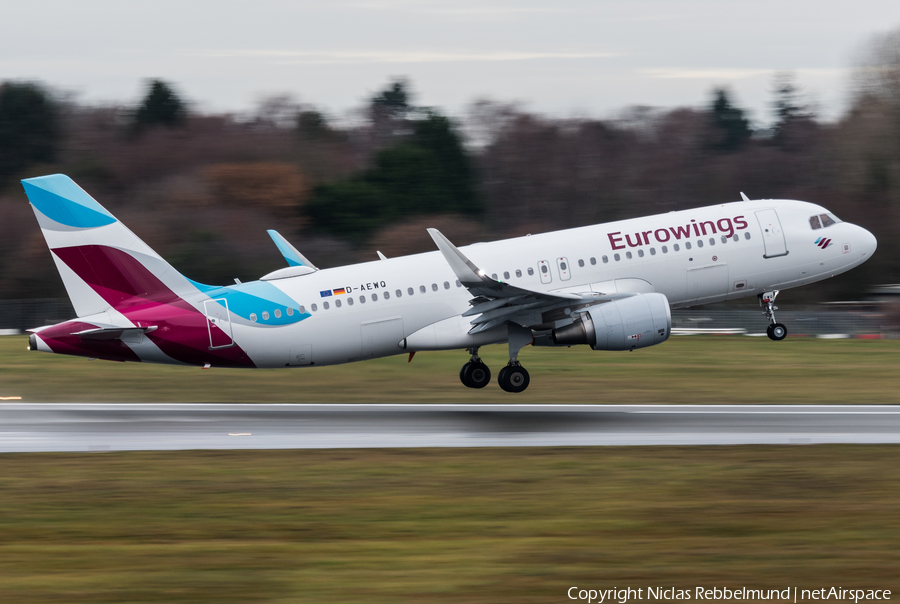 Eurowings Airbus A320-214 (D-AEWQ) | Photo 284124