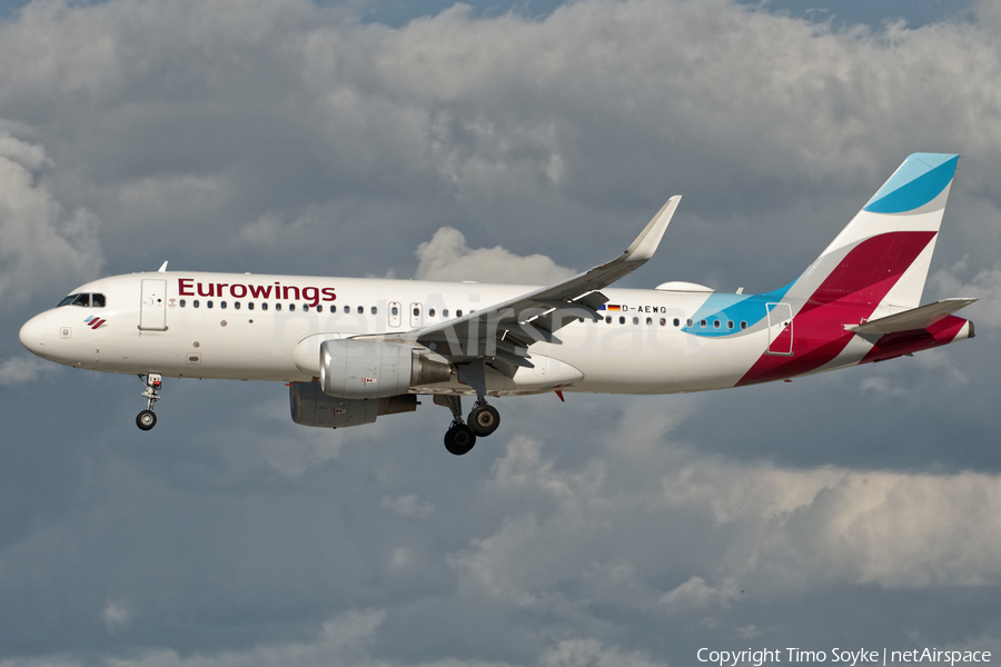 Eurowings Airbus A320-214 (D-AEWQ) | Photo 325256