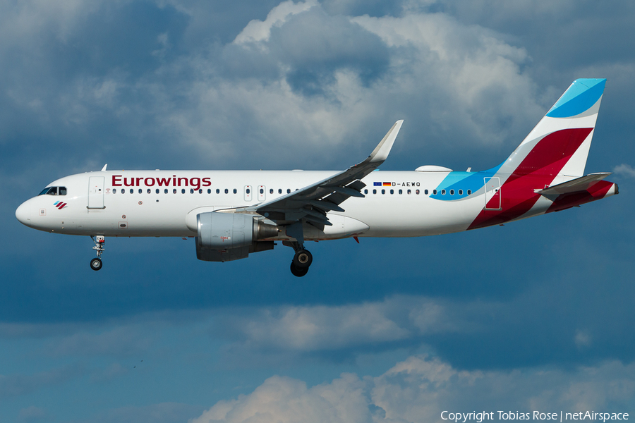 Eurowings Airbus A320-214 (D-AEWQ) | Photo 334270