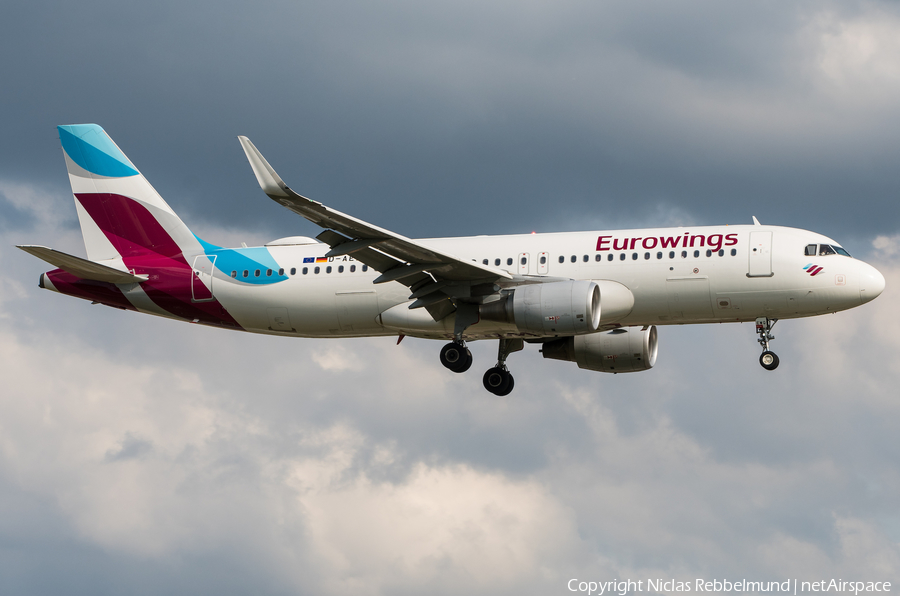 Eurowings Airbus A320-214 (D-AEWQ) | Photo 342910