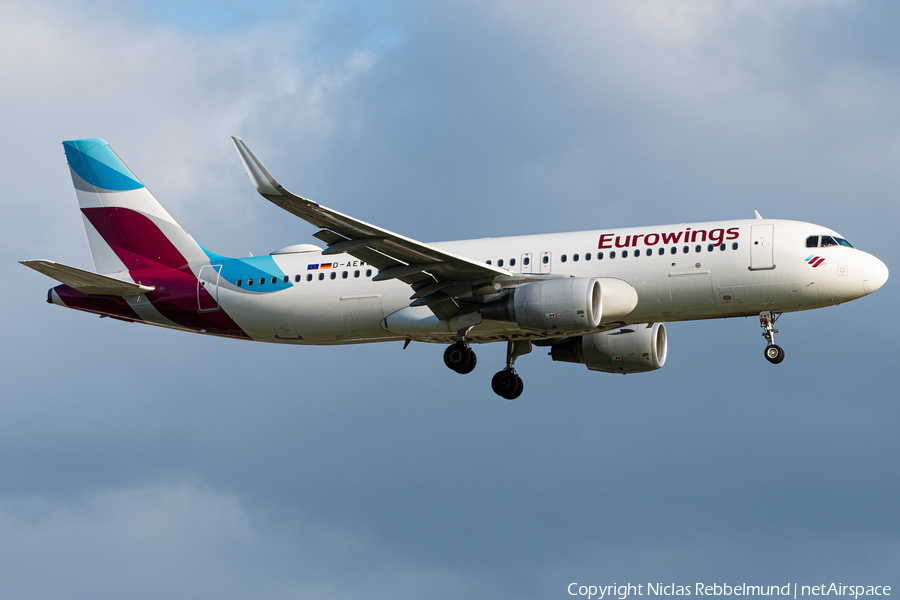 Eurowings Airbus A320-214 (D-AEWQ) | Photo 348190