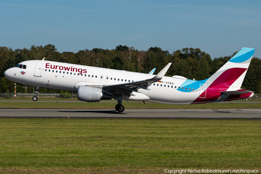 Eurowings Airbus A320-214 (D-AEWQ) | Photo 348693