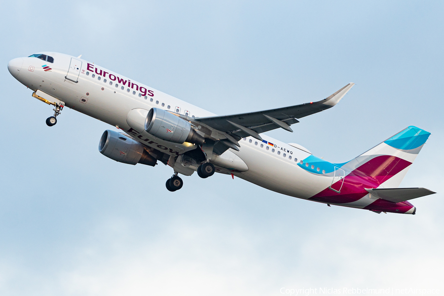 Eurowings Airbus A320-214 (D-AEWQ) | Photo 368183