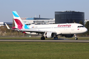 Eurowings Airbus A320-214 (D-AEWQ) at  Hamburg - Fuhlsbuettel (Helmut Schmidt), Germany