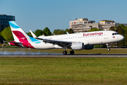 Eurowings Airbus A320-214 (D-AEWQ) at  Hamburg - Fuhlsbuettel (Helmut Schmidt), Germany