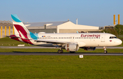 Eurowings Airbus A320-214 (D-AEWQ) at  Hamburg - Fuhlsbuettel (Helmut Schmidt), Germany