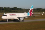 Eurowings Airbus A320-214 (D-AEWQ) at  Hamburg - Fuhlsbuettel (Helmut Schmidt), Germany