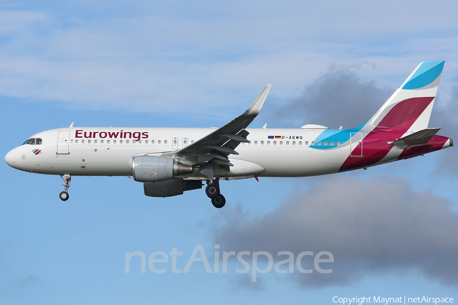 Eurowings Airbus A320-214 (D-AEWQ) | Photo 377131