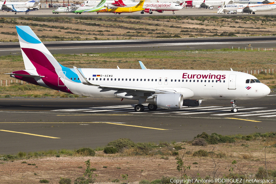 Eurowings Airbus A320-214 (D-AEWQ) | Photo 133368