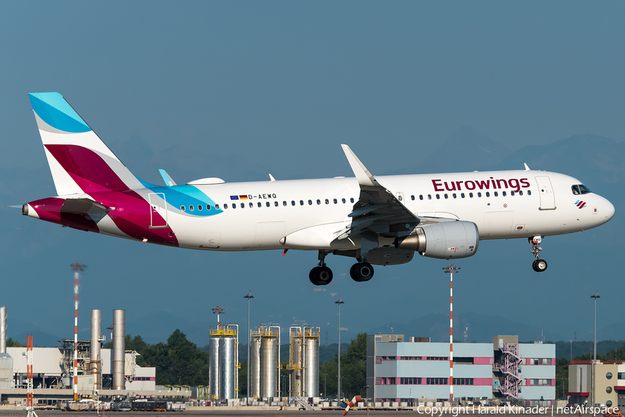 Eurowings Airbus A320-214 (D-AEWQ) | Photo 301180