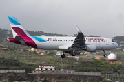 Eurowings Airbus A320-214 (D-AEWQ) at  La Palma (Santa Cruz de La Palma), Spain