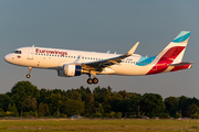 Eurowings Airbus A320-214 (D-AEWR) at  Hamburg - Fuhlsbuettel (Helmut Schmidt), Germany