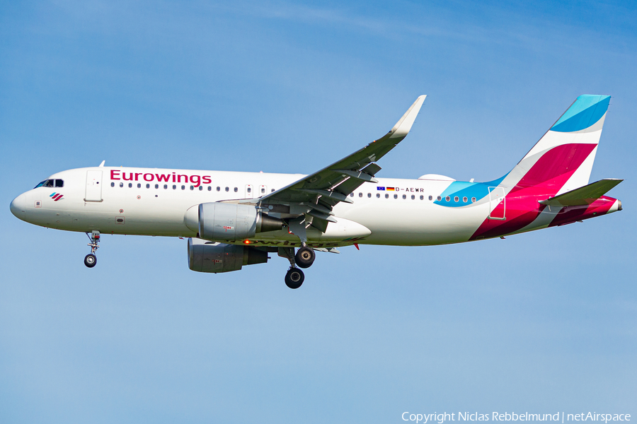 Eurowings Airbus A320-214 (D-AEWR) | Photo 419945