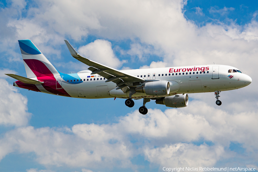 Eurowings Airbus A320-214 (D-AEWR) | Photo 420024