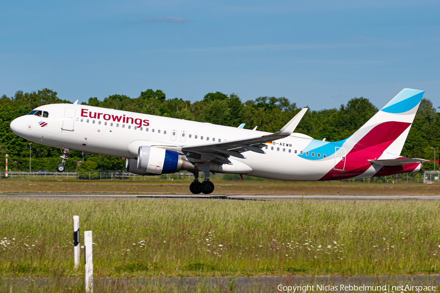 Eurowings Airbus A320-214 (D-AEWR) | Photo 571630