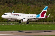 Eurowings Airbus A320-214 (D-AEWR) at  Hamburg - Fuhlsbuettel (Helmut Schmidt), Germany