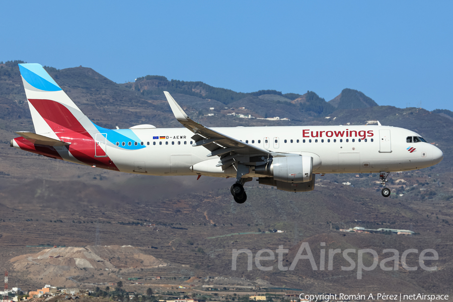 Eurowings Airbus A320-214 (D-AEWR) | Photo 483285