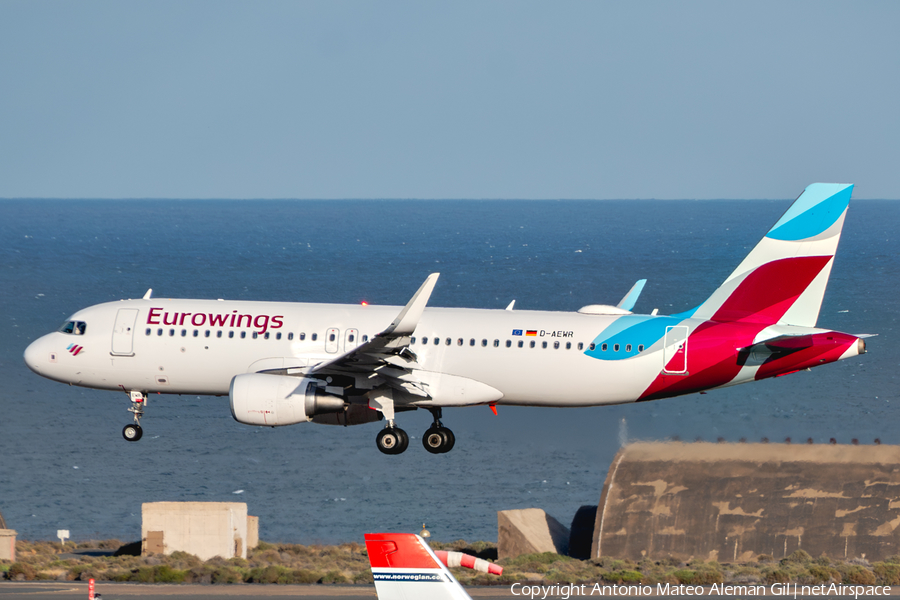 Eurowings Airbus A320-214 (D-AEWR) | Photo 617809