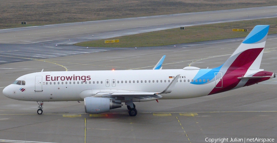 Eurowings Airbus A320-214 (D-AEWS) | Photo 420942