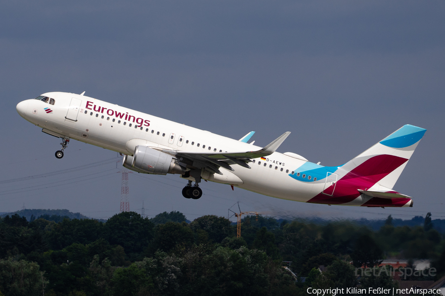 Eurowings Airbus A320-214 (D-AEWS) | Photo 465965