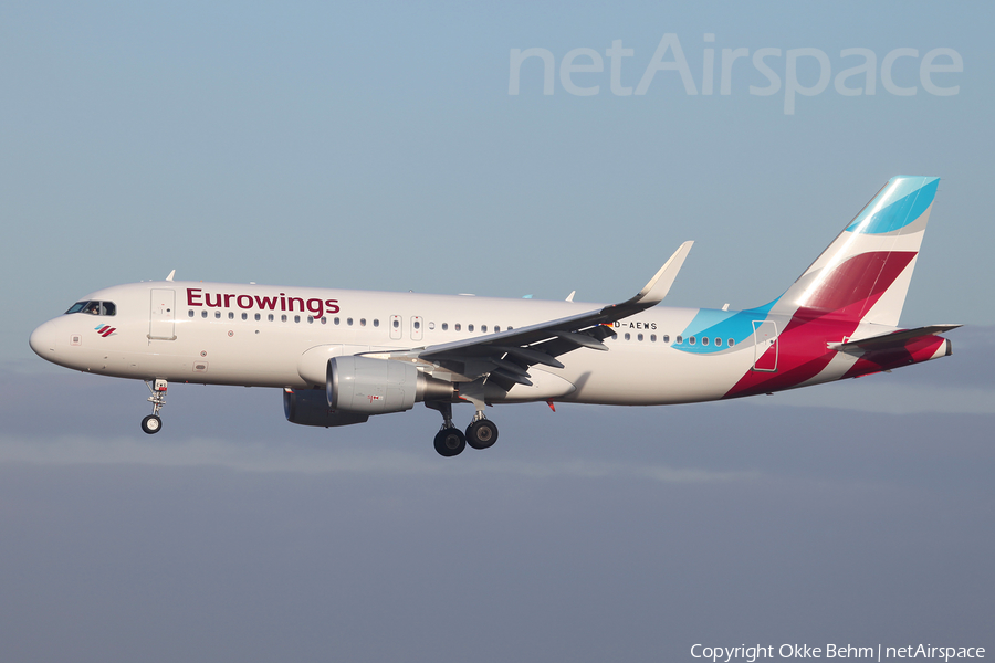 Eurowings Airbus A320-214 (D-AEWS) | Photo 146126