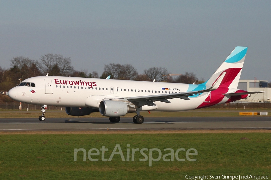 Eurowings Airbus A320-214 (D-AEWS) | Photo 152317
