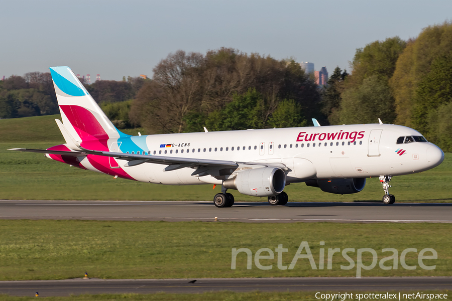 Eurowings Airbus A320-214 (D-AEWS) | Photo 161619