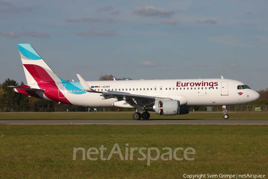 Eurowings Airbus A320-214 (D-AEWS) | Photo 164196