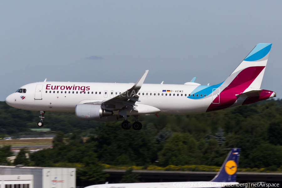 Eurowings Airbus A320-214 (D-AEWS) | Photo 175695